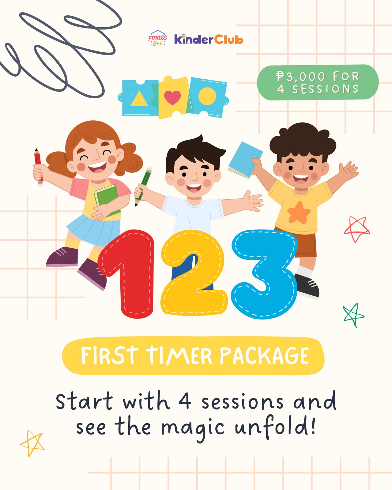 Kinderclub First Timer Package